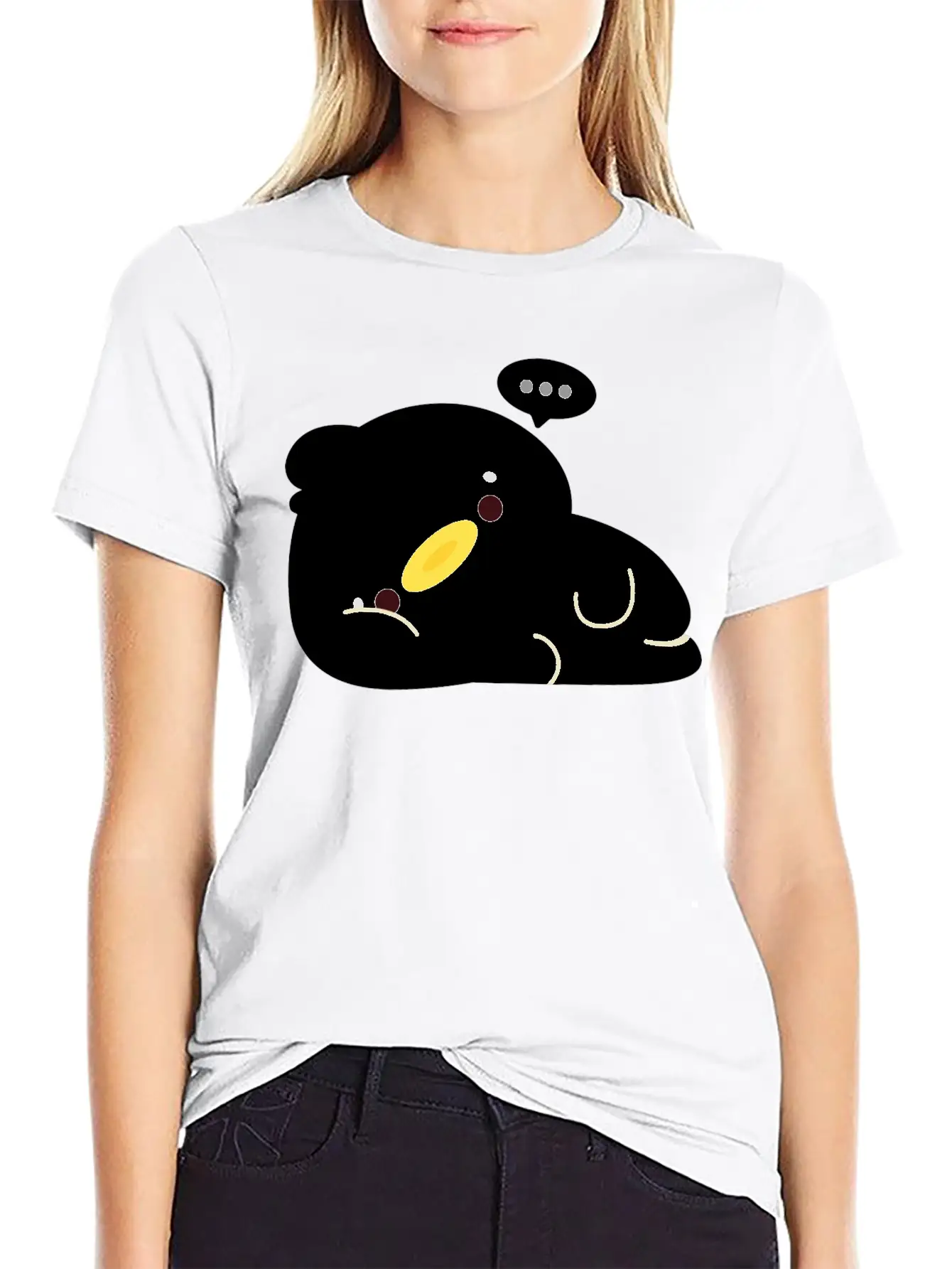 Tired Duck Stylish Everyday T-Shirt – Unisex Basic Cotton Tee