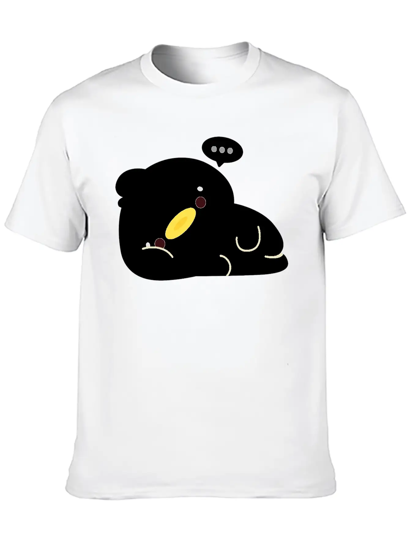 Tired Duck Stylish Everyday T-Shirt – Unisex Basic Cotton Tee