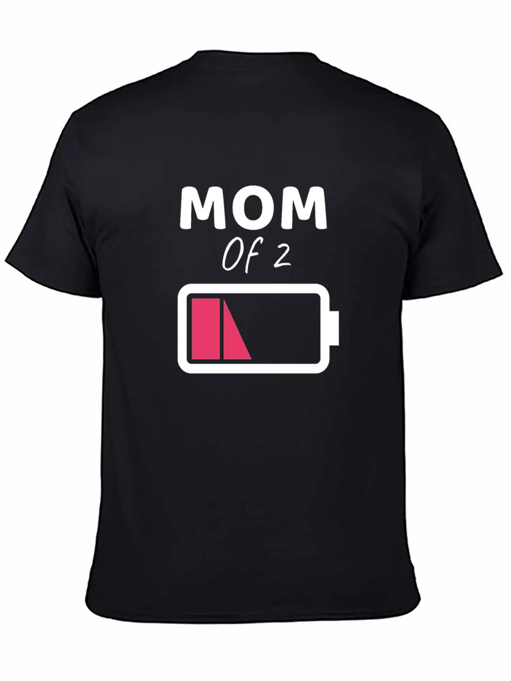 Tired Mom Mom Of 2 Gift Mom Of 2 Boys Gift Stylish Everyday T-Shirt – Unisex Basic Cotton Tee