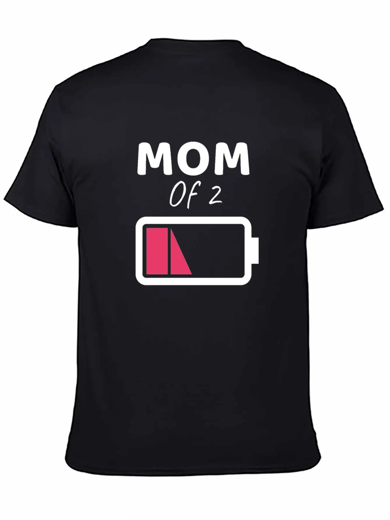 Tired Mom Mom Of 2 Gift Mom Of 2 Boys Gift Stylish Everyday T-Shirt – Unisex Basic Cotton Tee