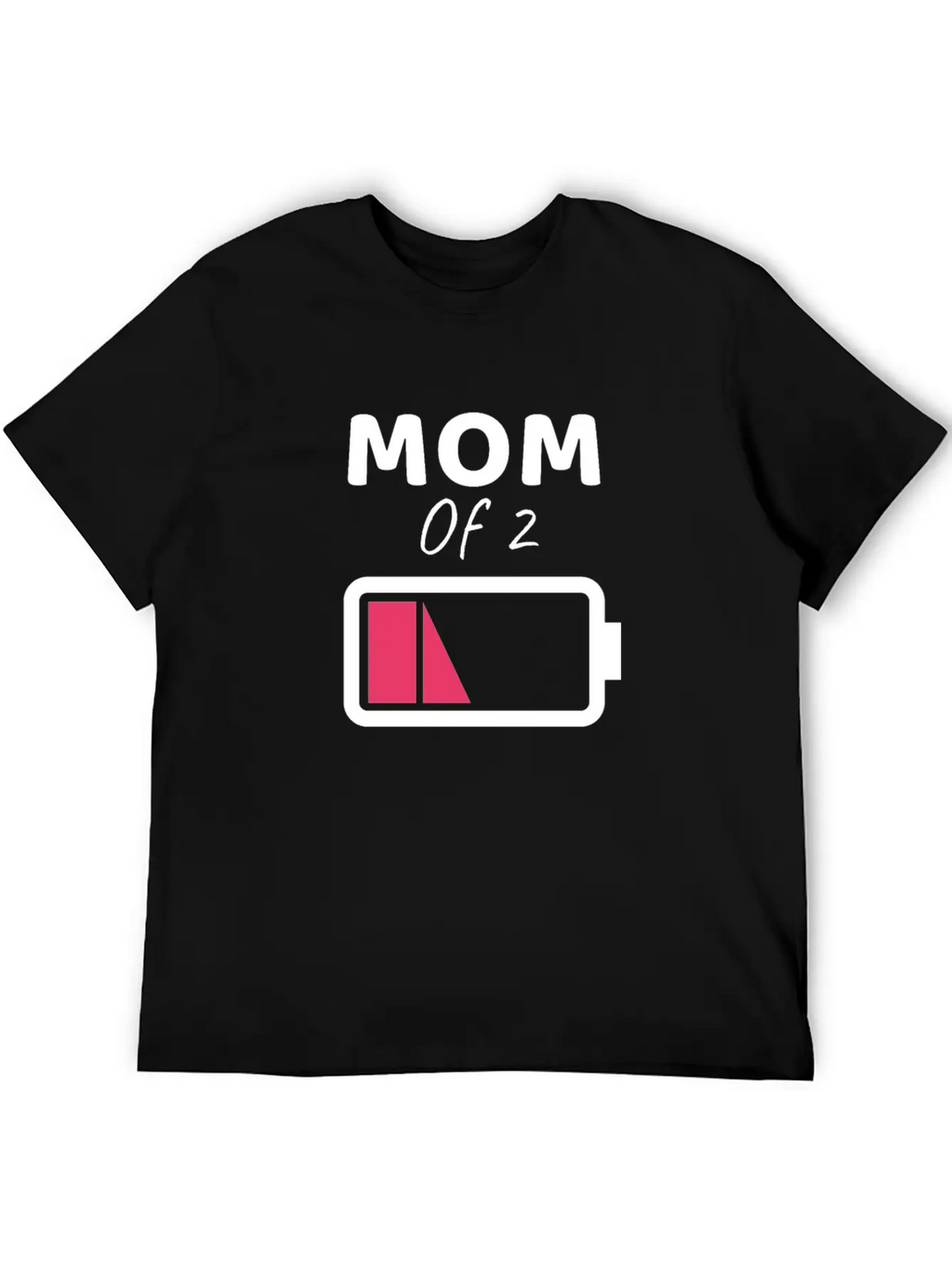 Tired Mom Mom Of 2 Gift Mom Of 2 Boys Gift Stylish Everyday T-Shirt – Unisex Basic Cotton Tee