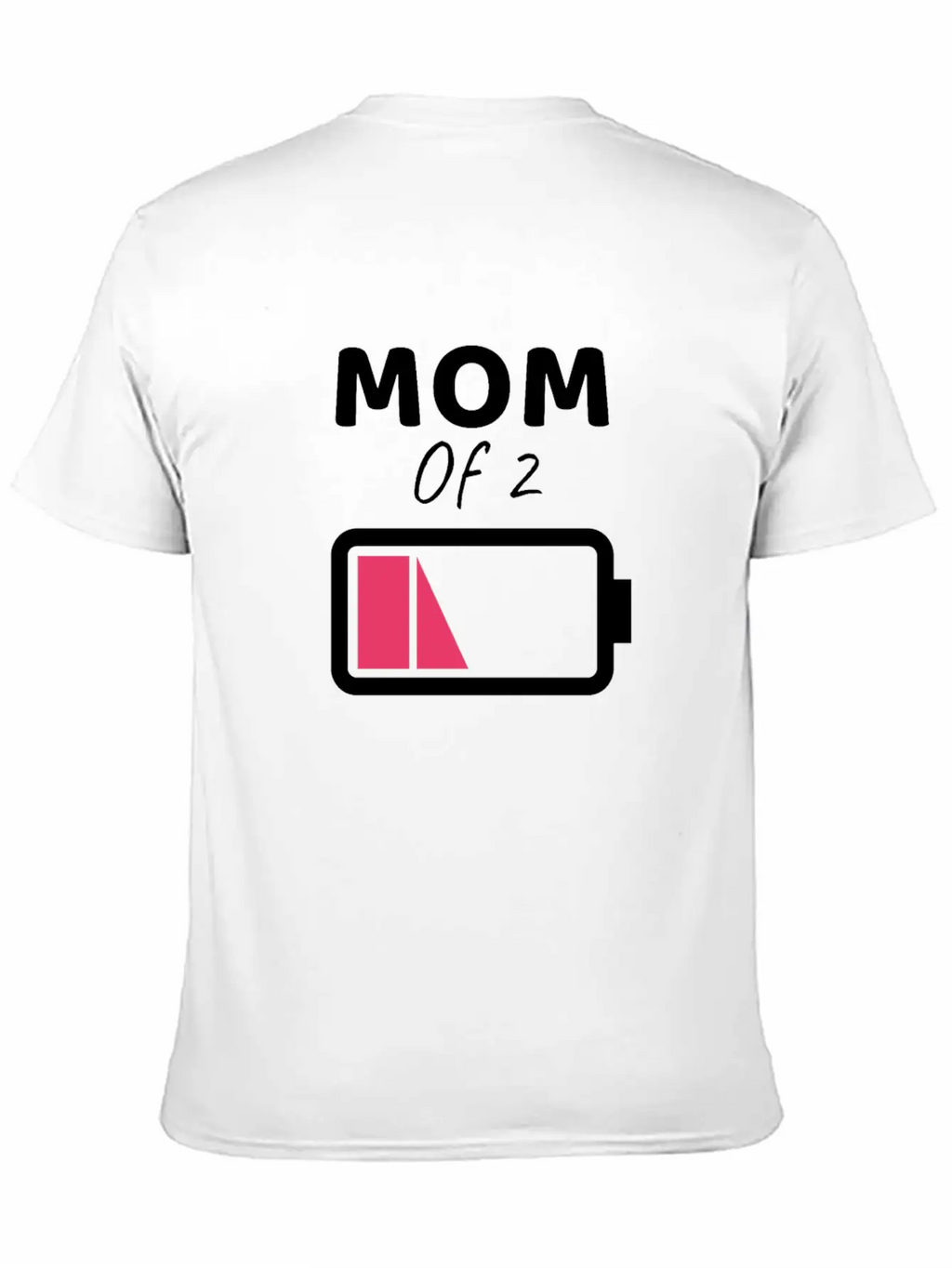 Tired Mom Mom Of 2 Gift Mom Of 2 Boys Gift Stylish Everyday T-Shirt – Unisex Basic Cotton Tee