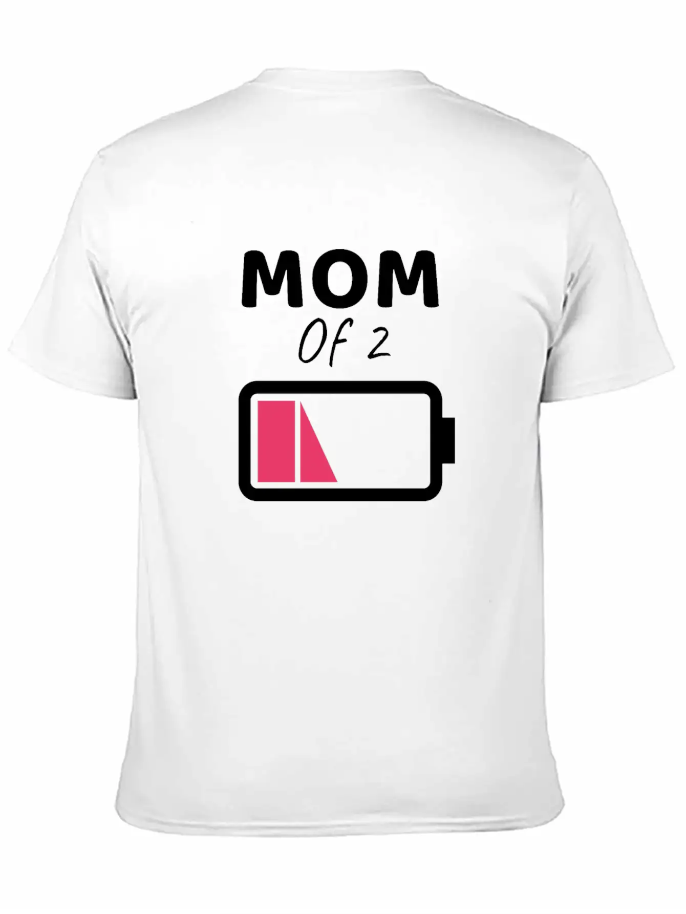 Tired Mom Mom Of 2 Gift Mom Of 2 Boys Gift Stylish Everyday T-Shirt – Unisex Basic Cotton Tee