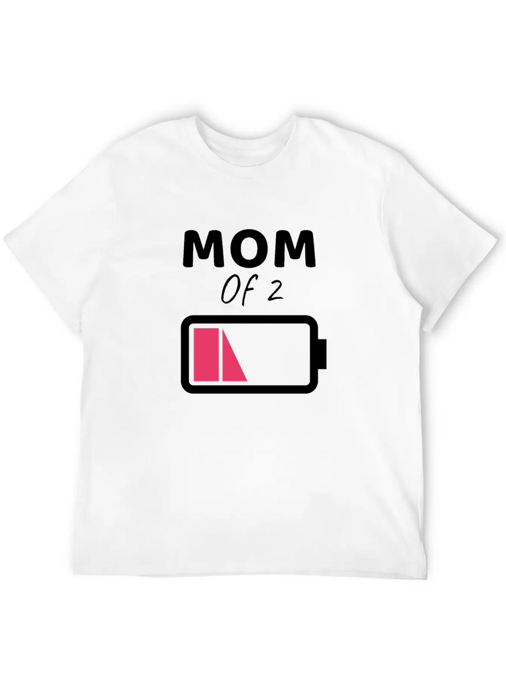 Tired Mom Mom Of 2 Gift Mom Of 2 Boys Gift Stylish Everyday T-Shirt – Unisex Basic Cotton Tee