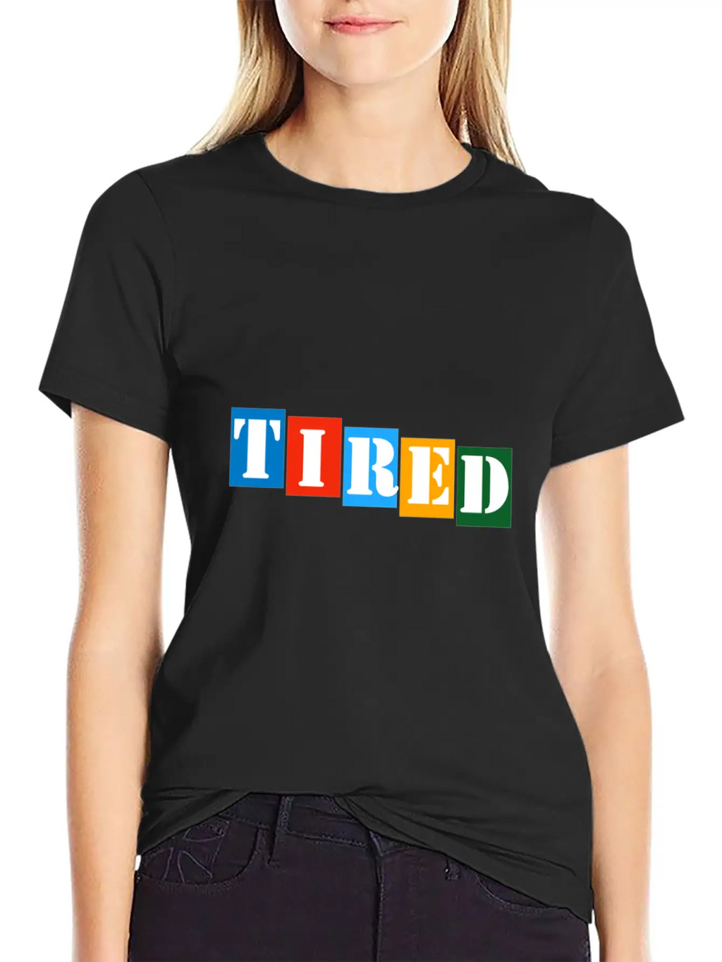 Tired Stylish Everyday T-Shirt – Unisex Basic Cotton Tee
