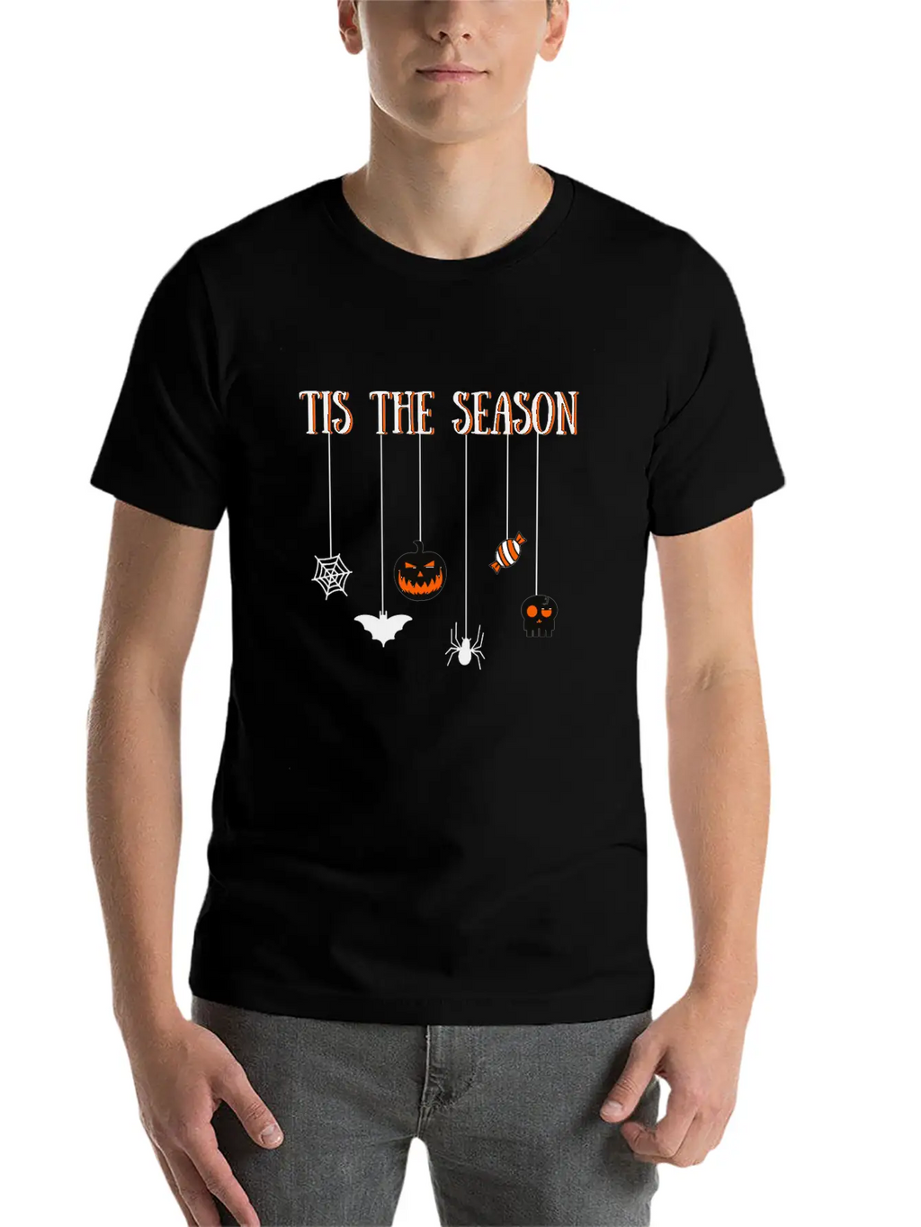 Tis The Season Of Halloween Stylish Everyday T-Shirt – Unisex Basic Cotton Tee