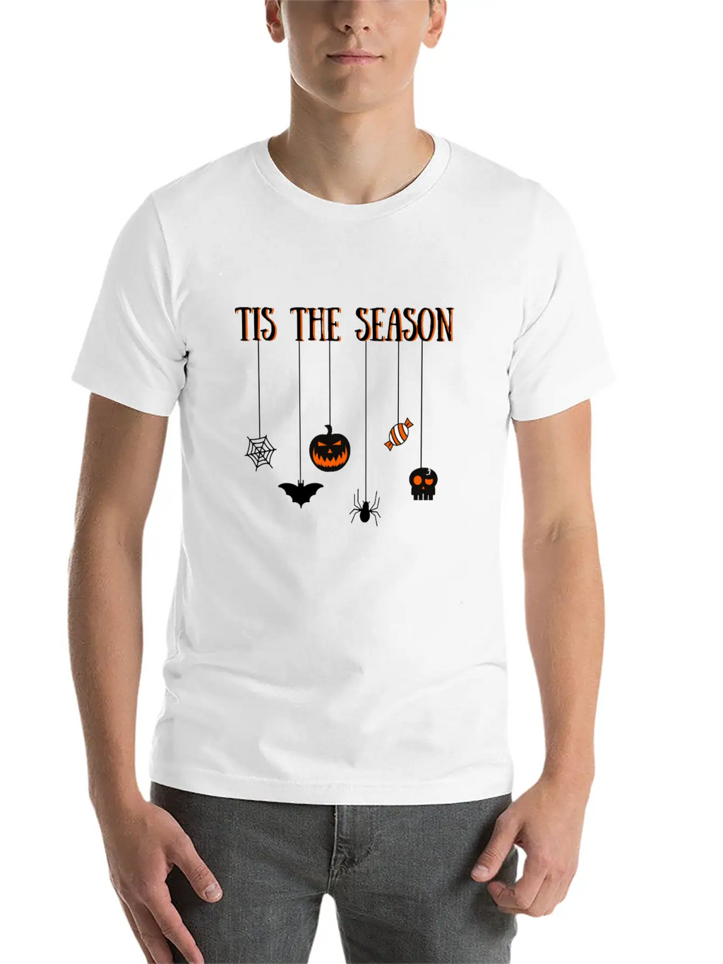 Tis The Season Of Halloween Stylish Everyday T-Shirt – Unisex Basic Cotton Tee
