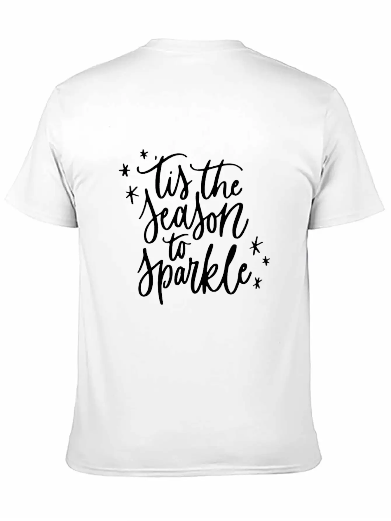 Tis The Season To Sparkle Classic Fit Graphic Tee For Daily Comfort – Unisex Cotton Shirt