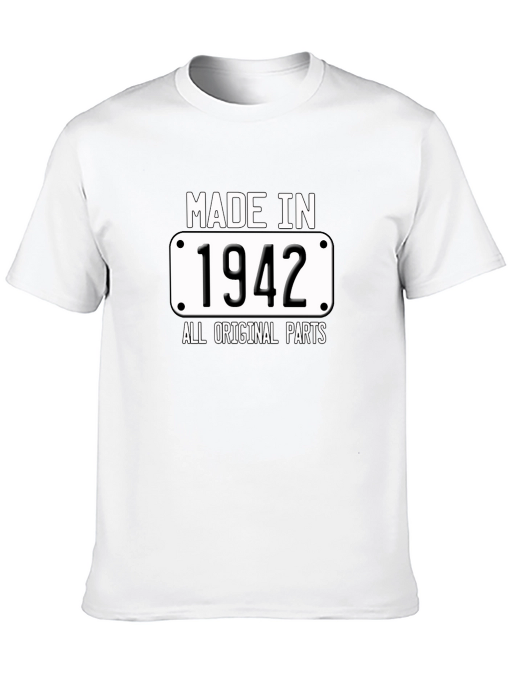 Made in 1942 All Original Parts T-Shirt