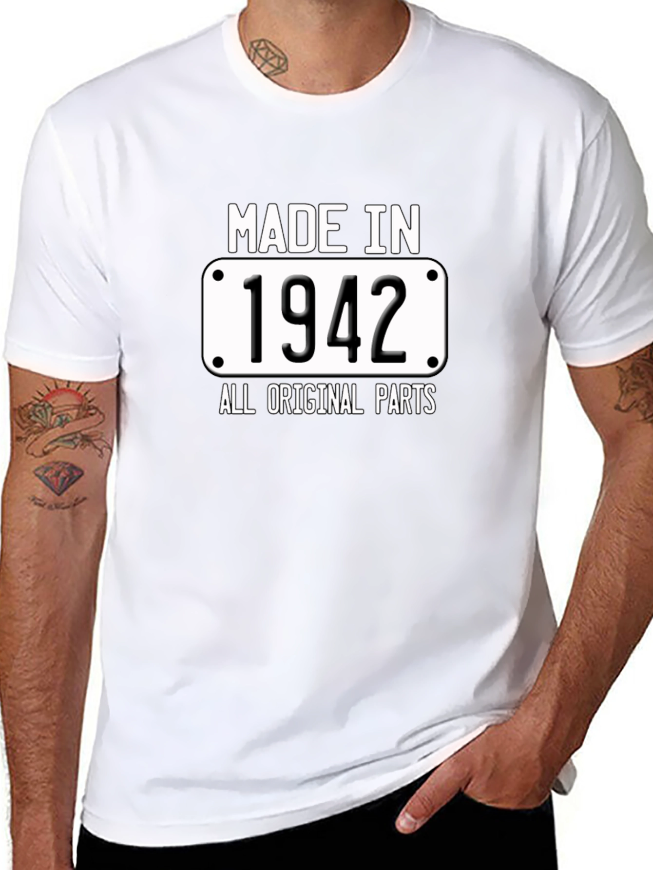Made in 1942 All Original Parts T-Shirt