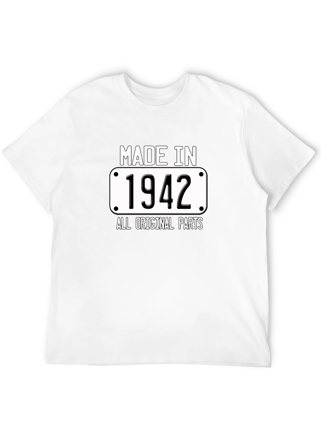 Made in 1942 All Original Parts T-Shirt