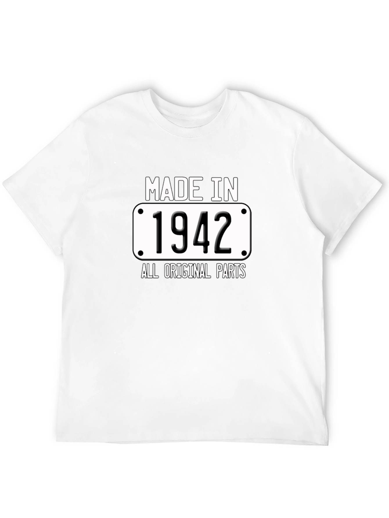 Made in 1942 All Original Parts T-Shirt