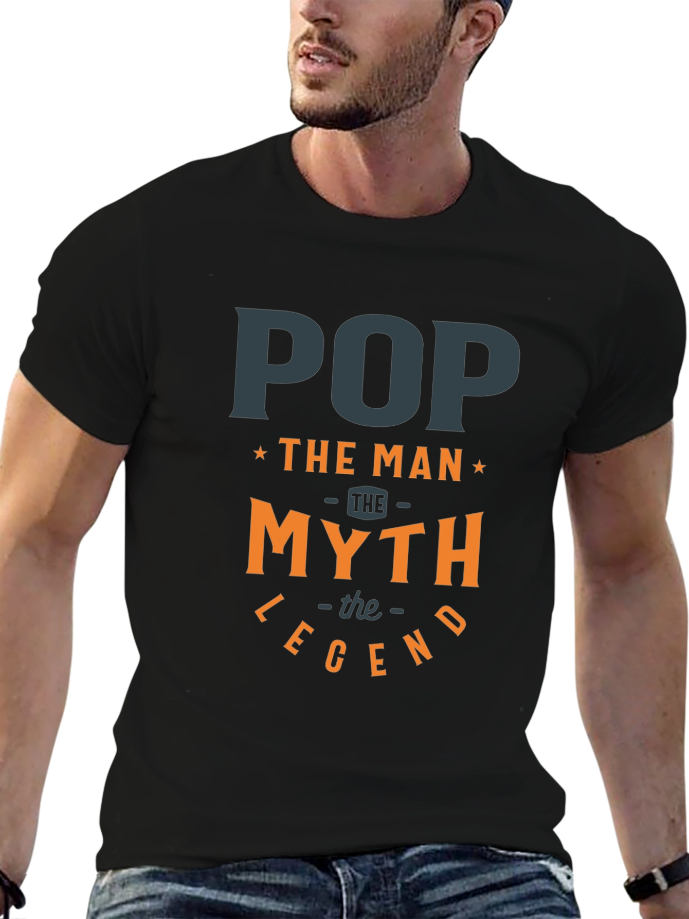 Pop The Man Myth Legend T-Shirt