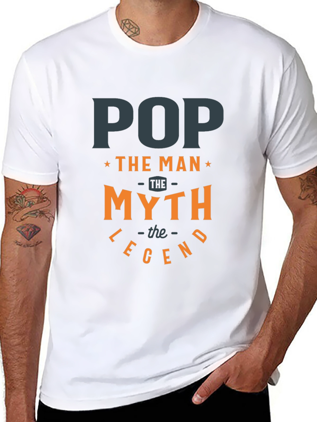 Pop The Man Myth Legend T-Shirt