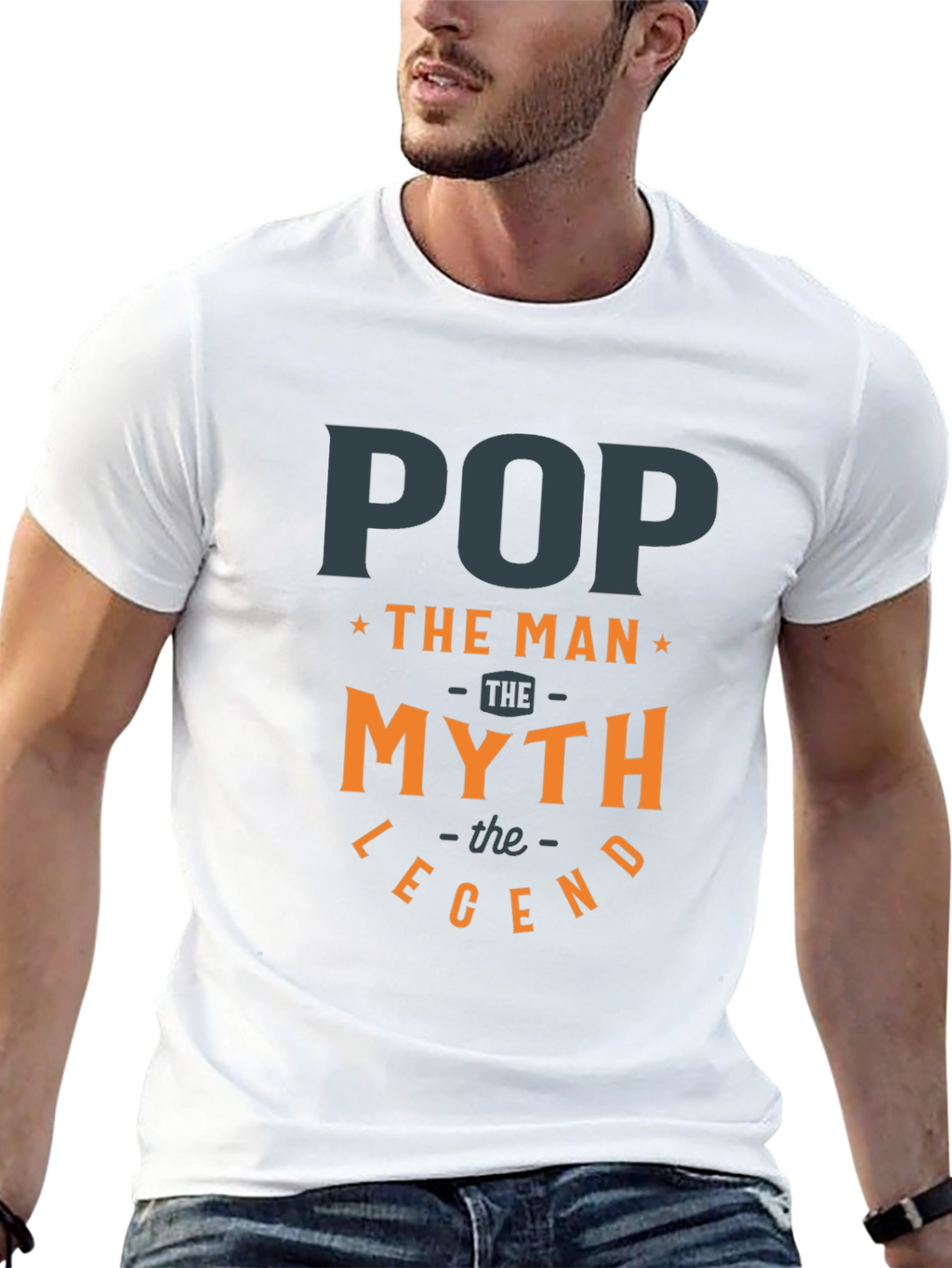 Pop The Man Myth Legend T-Shirt
