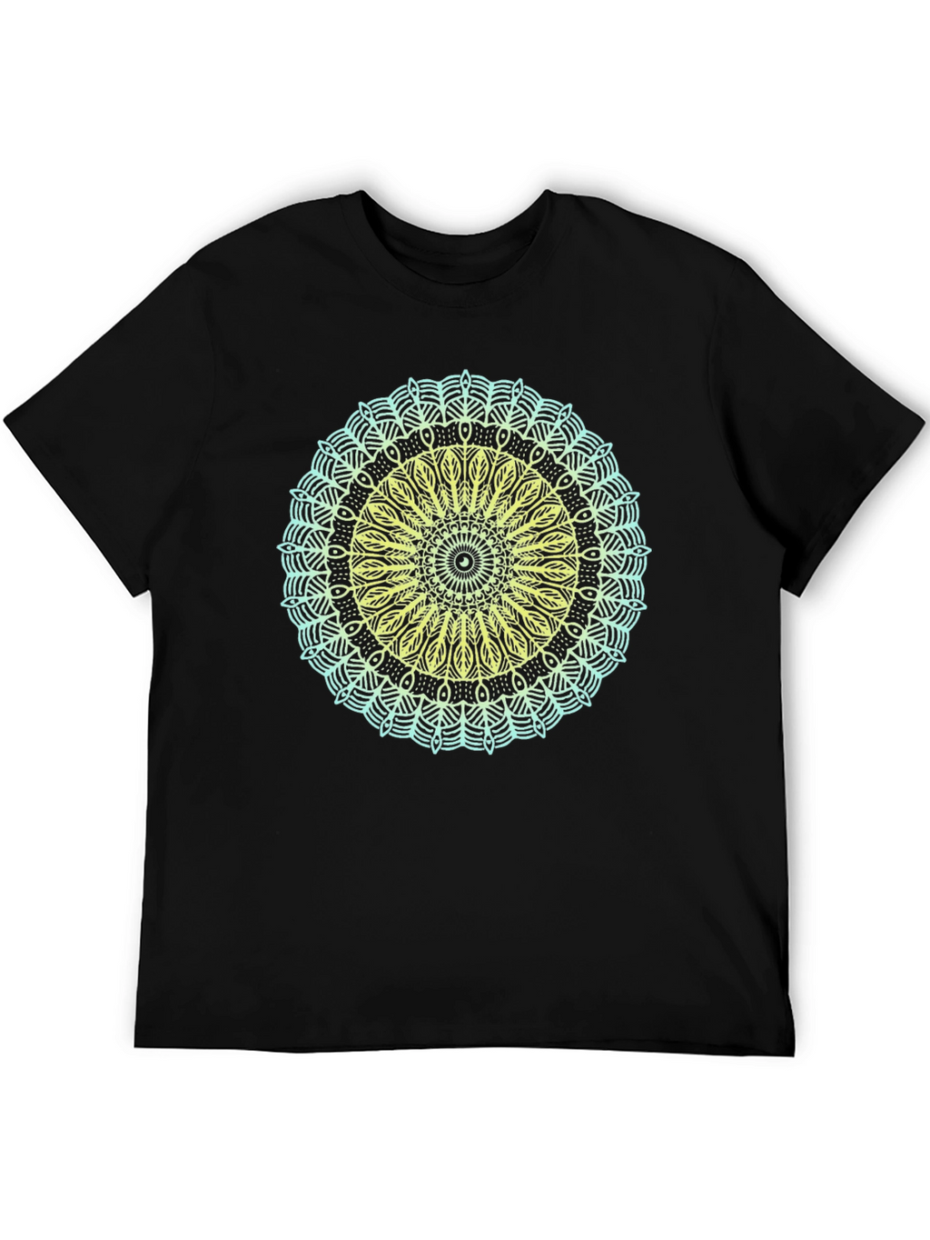 Geometric Mandala Graphic T-Shirt