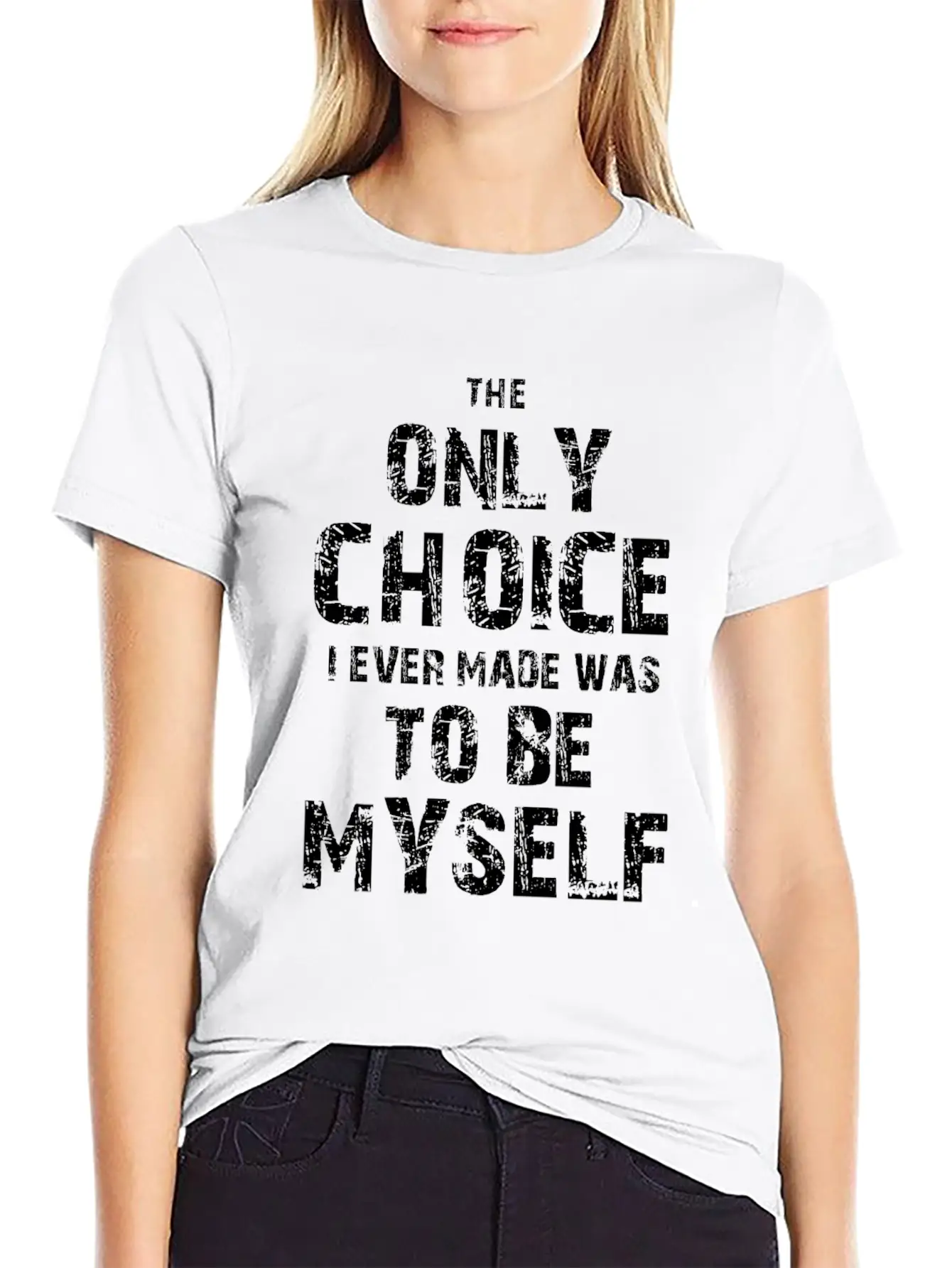 To Be Myself Made To Match Jordan 12 Dark Concord Breathable Soft Cotton T-Shirt – Timeless Casual Look