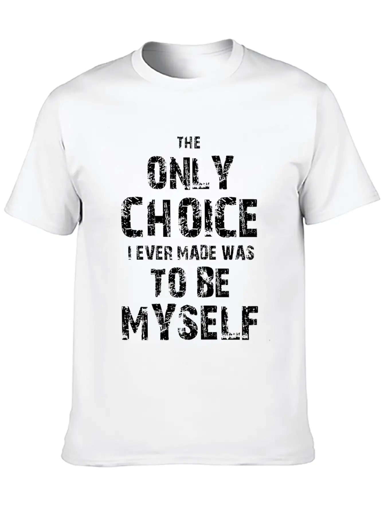 To Be Myself Made To Match Jordan 12 Dark Concord Breathable Soft Cotton T-Shirt – Timeless Casual Look