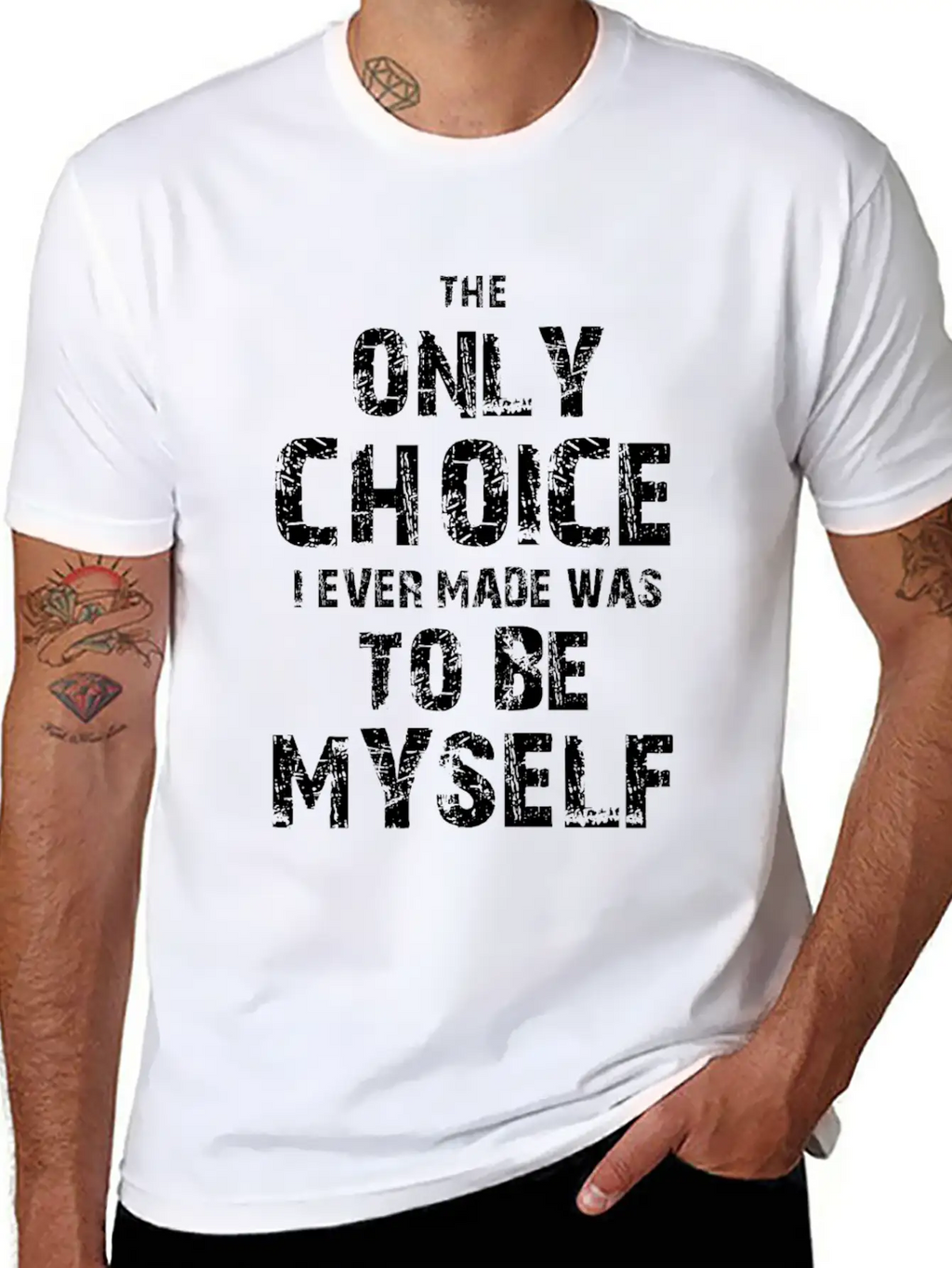 To Be Myself Made To Match Jordan 12 Dark Concord Breathable Soft Cotton T-Shirt – Timeless Casual Look