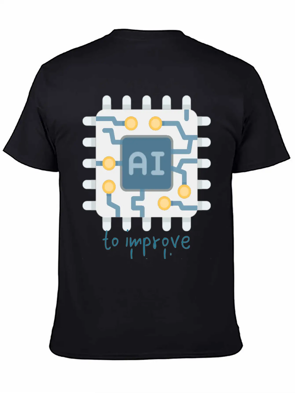 To Improve People S Lives Casual Graphic T-Shirt – Simple And Comfortable Daily Wear