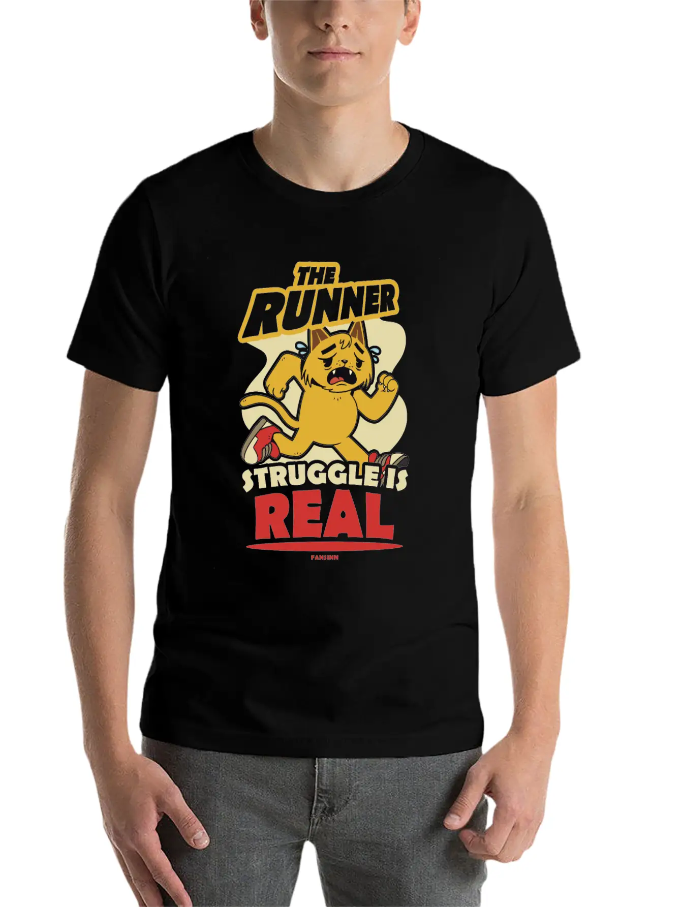 To Run Breathable Soft Cotton T-Shirt – Timeless Casual Look