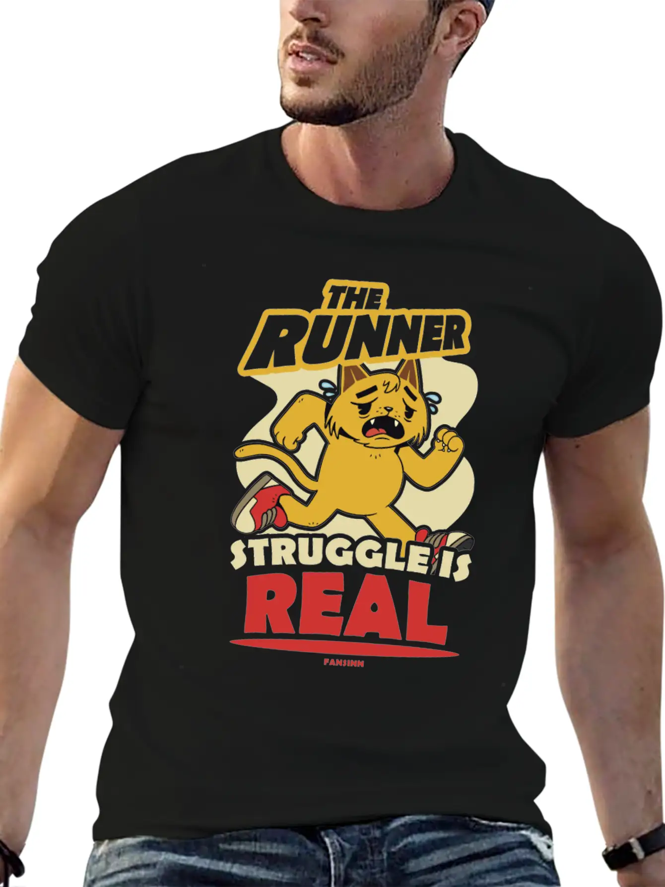 To Run Breathable Soft Cotton T-Shirt – Timeless Casual Look