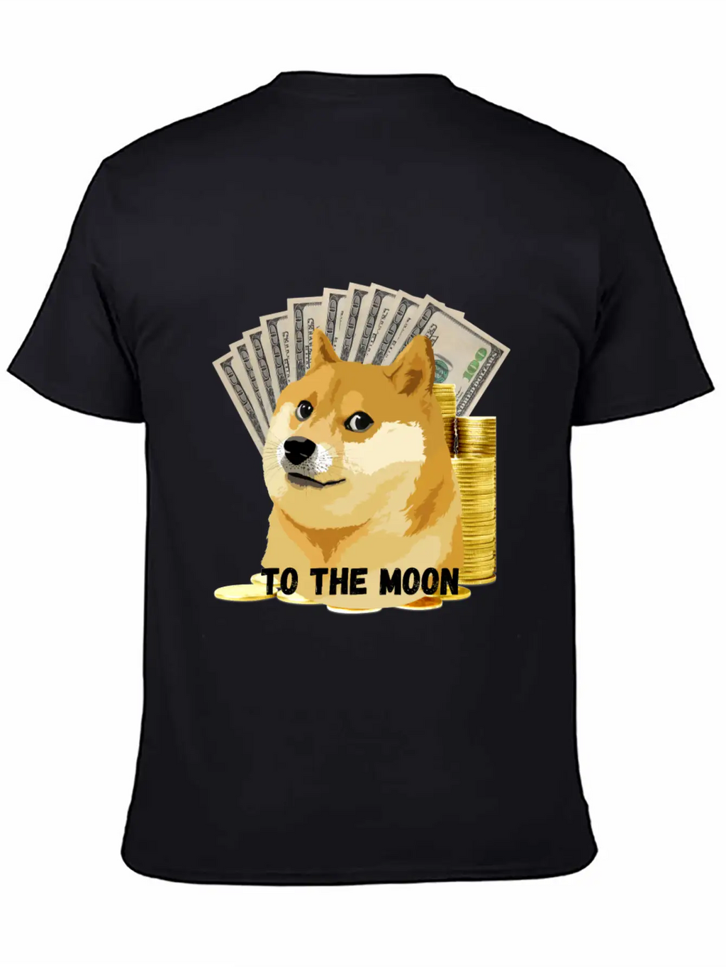To The Moon Casual Graphic T-Shirt – Simple And Comfortable Daily Wear