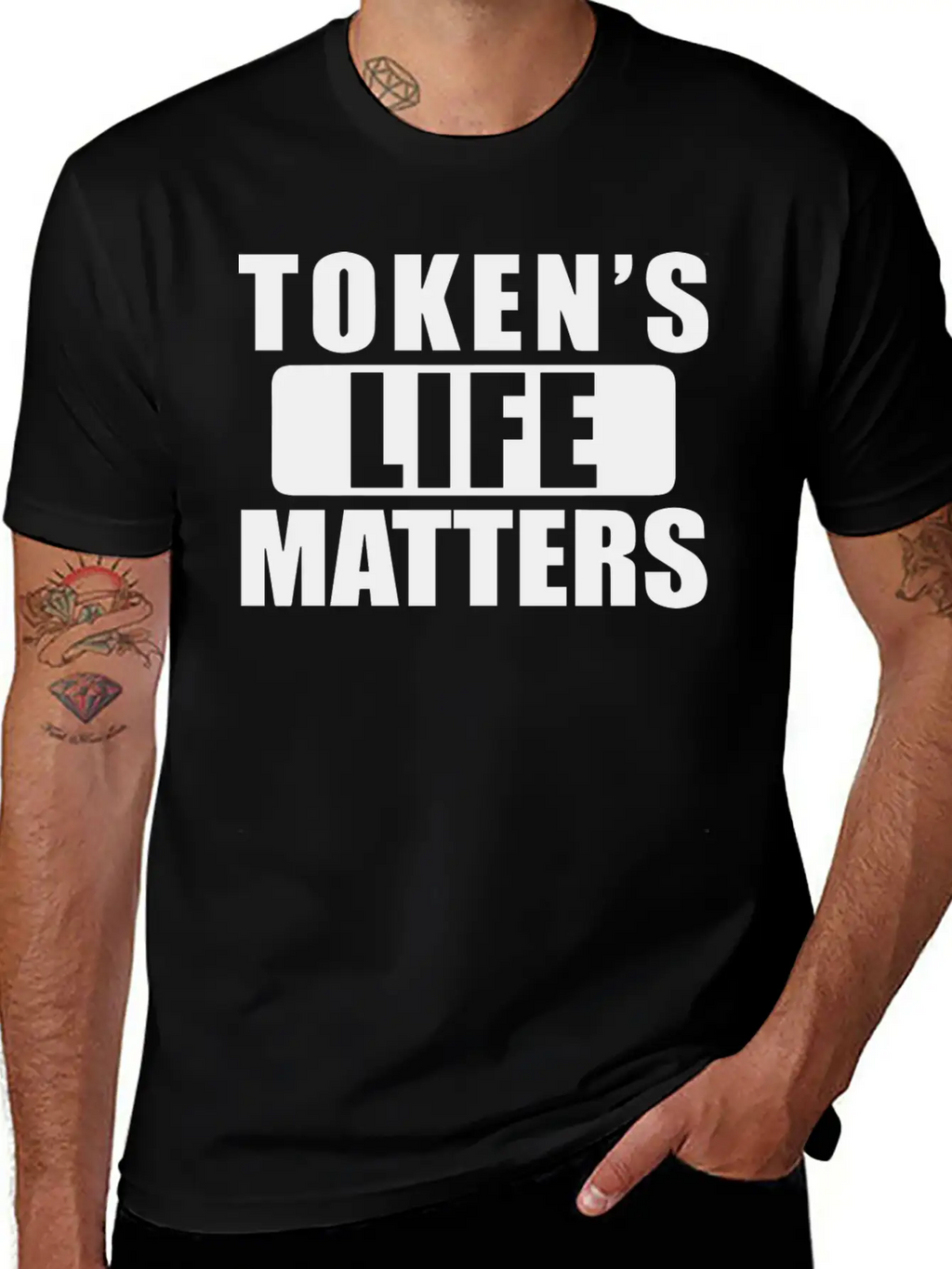 Token S Life Matters Cartman Casual Graphic T-Shirt – Simple And Comfortable Daily Wear