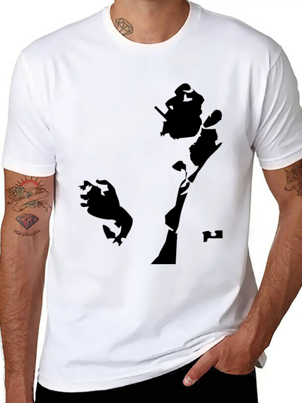 TOM WAITS ROCK INDIE ROCK POP MUSIC Stylish Everyday T-Shirt – Unisex Basic Cotton Tee