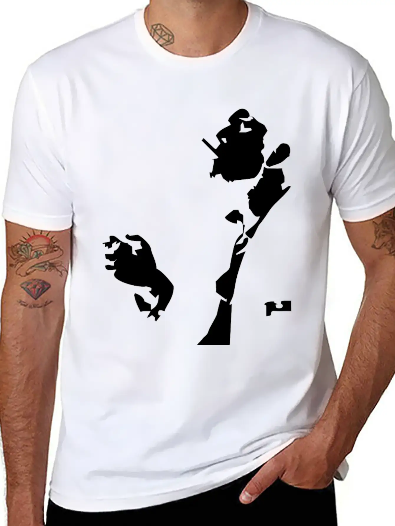 TOM WAITS ROCK INDIE ROCK POP MUSIC Stylish Everyday T-Shirt – Unisex Basic Cotton Tee