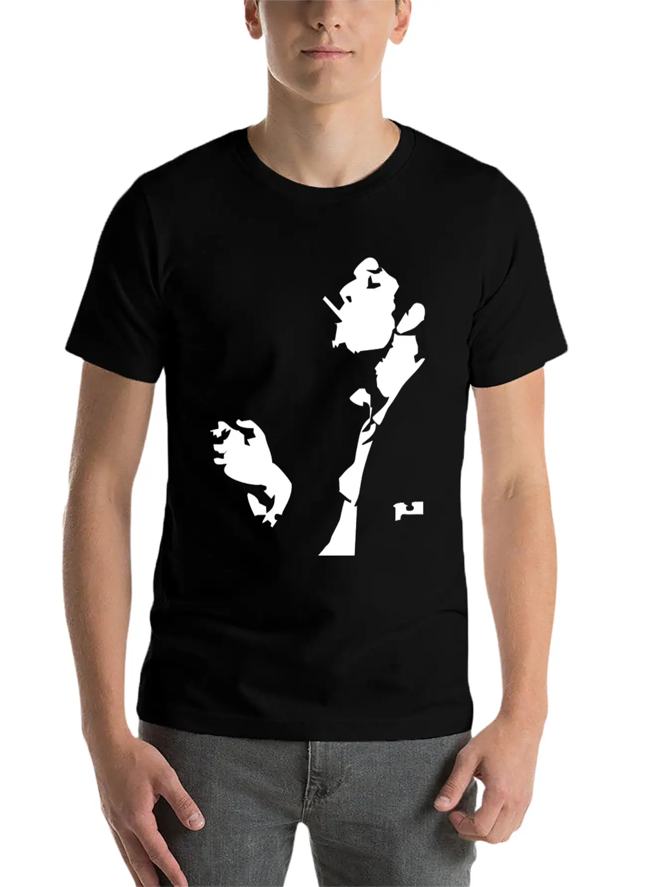 TOM WAITS ROCK INDIE ROCK POP MUSIC Stylish Everyday T-Shirt – Unisex Basic Cotton Tee