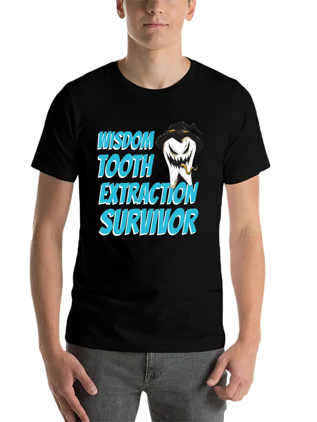 TOOTH EXTRACTION: Tooth Extraction Survivor Essential Cotton Tee For Daily Outfits – Unisex Style