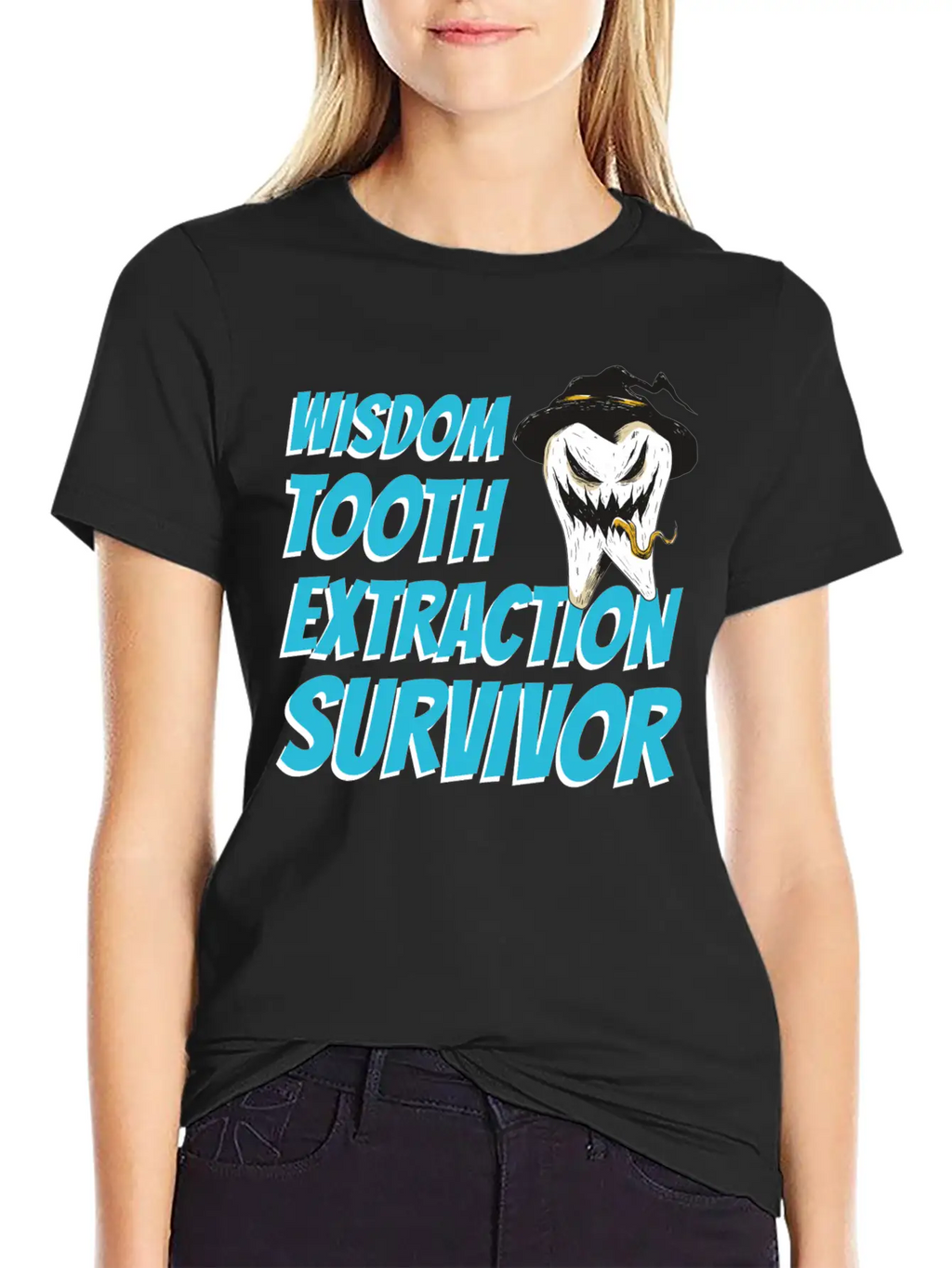 TOOTH EXTRACTION: Tooth Extraction Survivor Essential Cotton Tee For Daily Outfits – Unisex Style