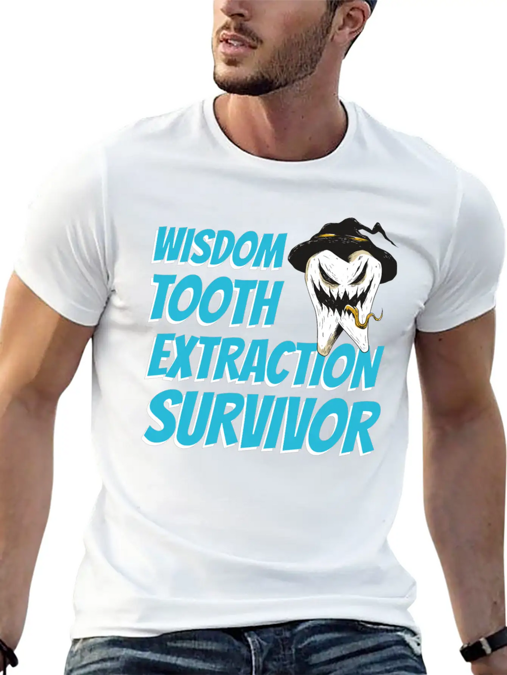 TOOTH EXTRACTION: Tooth Extraction Survivor Essential Cotton Tee For Daily Outfits – Unisex Style