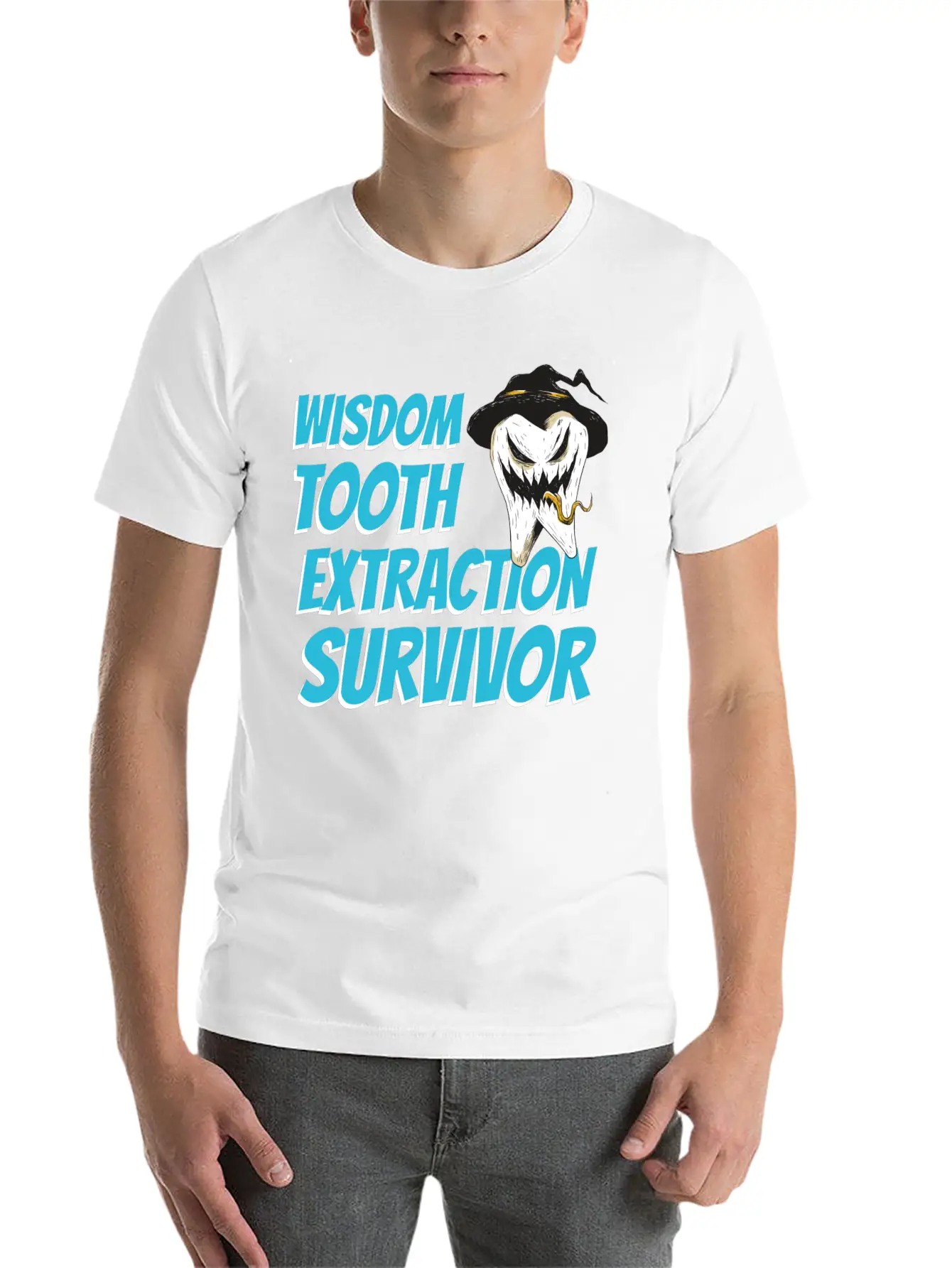 TOOTH EXTRACTION: Tooth Extraction Survivor Essential Cotton Tee For Daily Outfits – Unisex Style