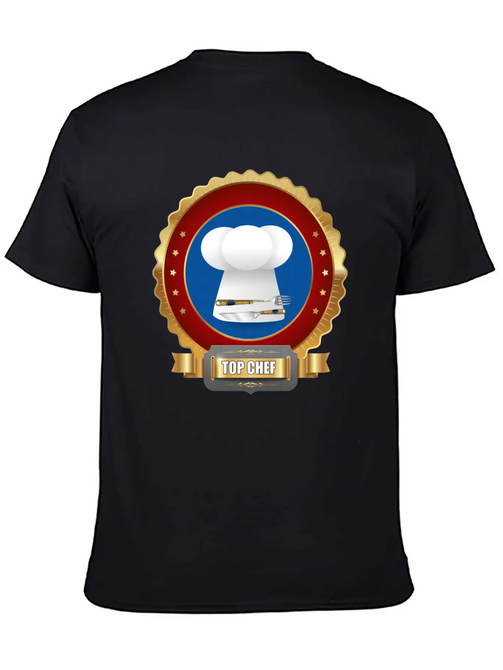 Top Chef Award For Cooking Casual Graphic T-Shirt – Simple And Comfortable Daily Wear