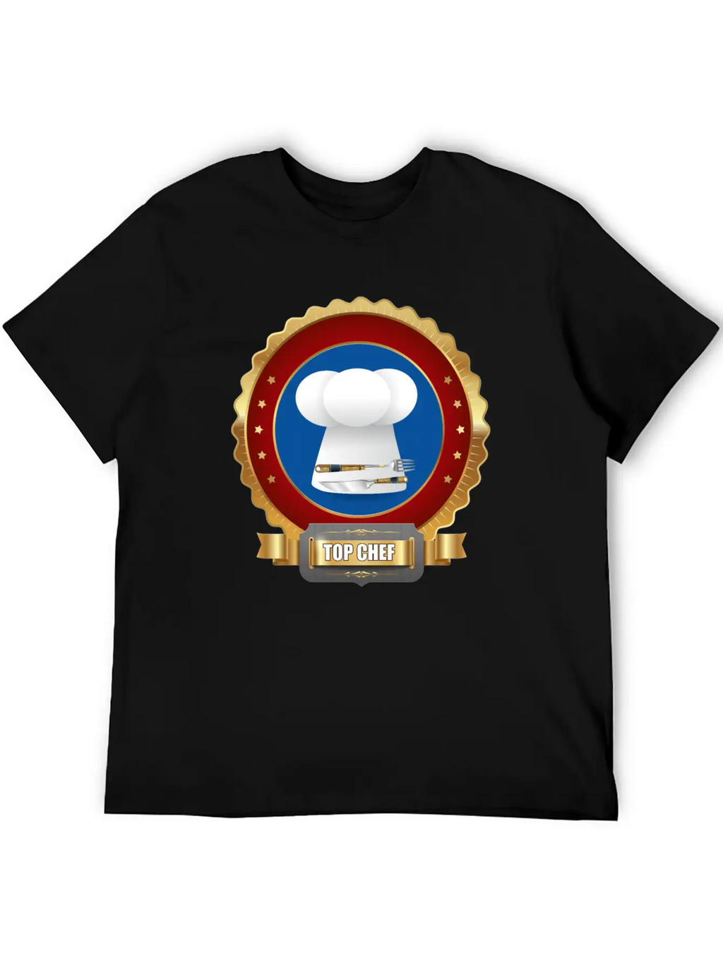 Top Chef Award For Cooking Casual Graphic T-Shirt – Simple And Comfortable Daily Wear