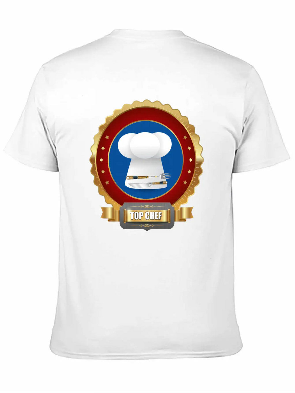 Top Chef Award For Cooking Casual Graphic T-Shirt – Simple And Comfortable Daily Wear