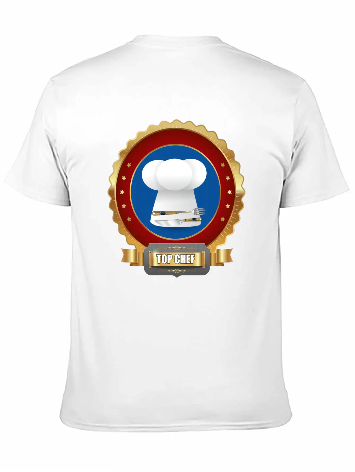 Top Chef Award For Cooking Casual Graphic T-Shirt – Simple And Comfortable Daily Wear