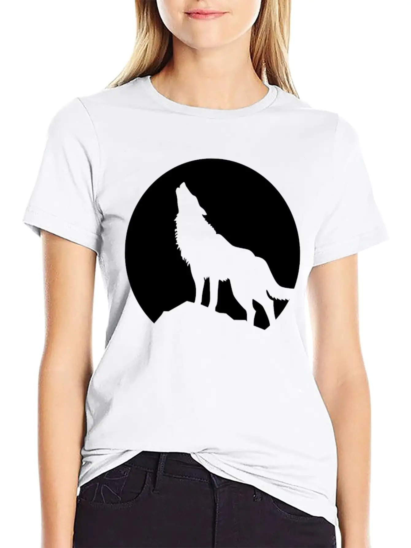 Top Seller Howling Wolf A 168 Unisex Casual T-Shirt – Clean Design For Daily Comfort