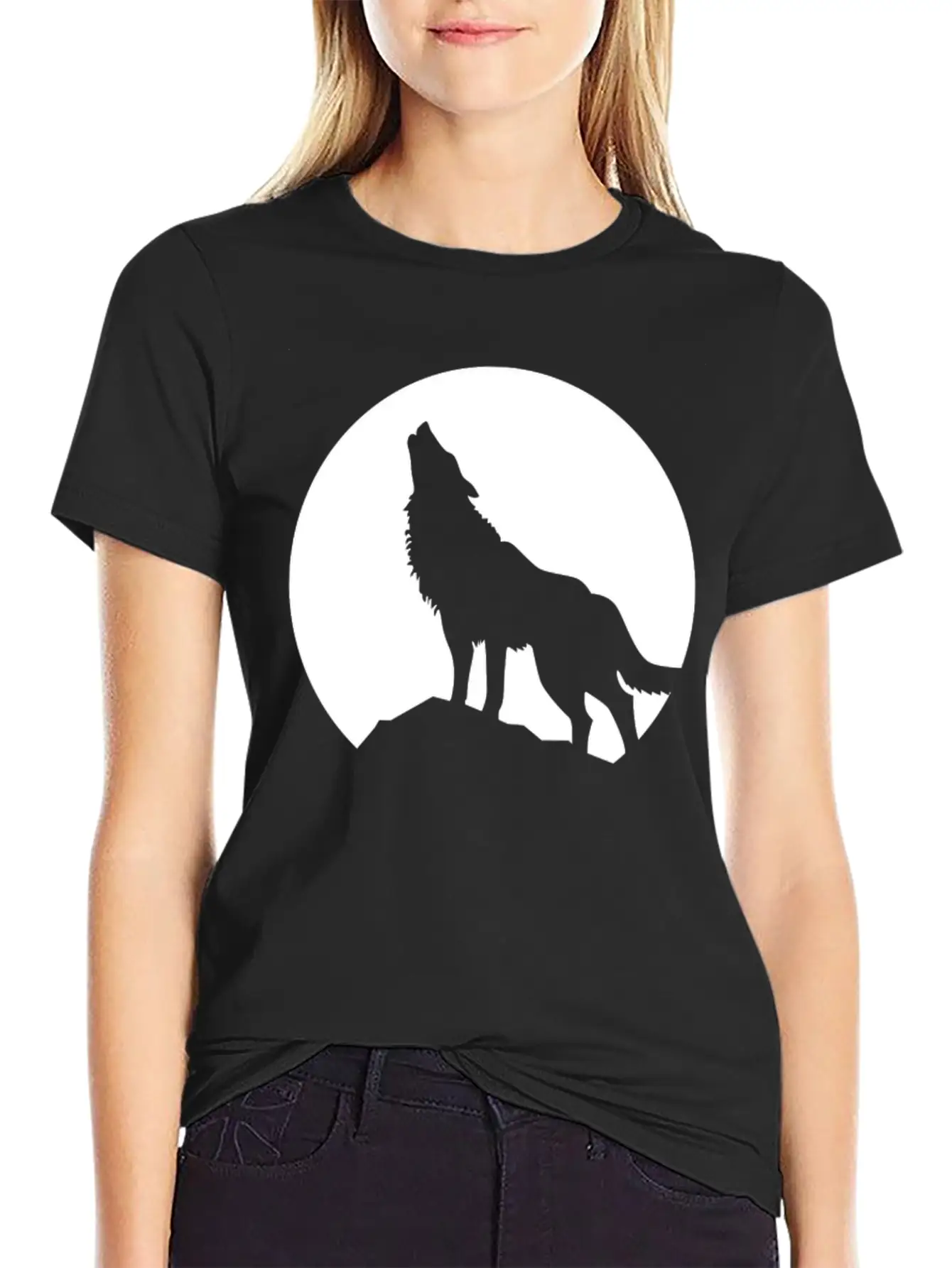 Top Seller Howling Wolf A 168 Unisex Casual T-Shirt – Clean Design For Daily Comfort