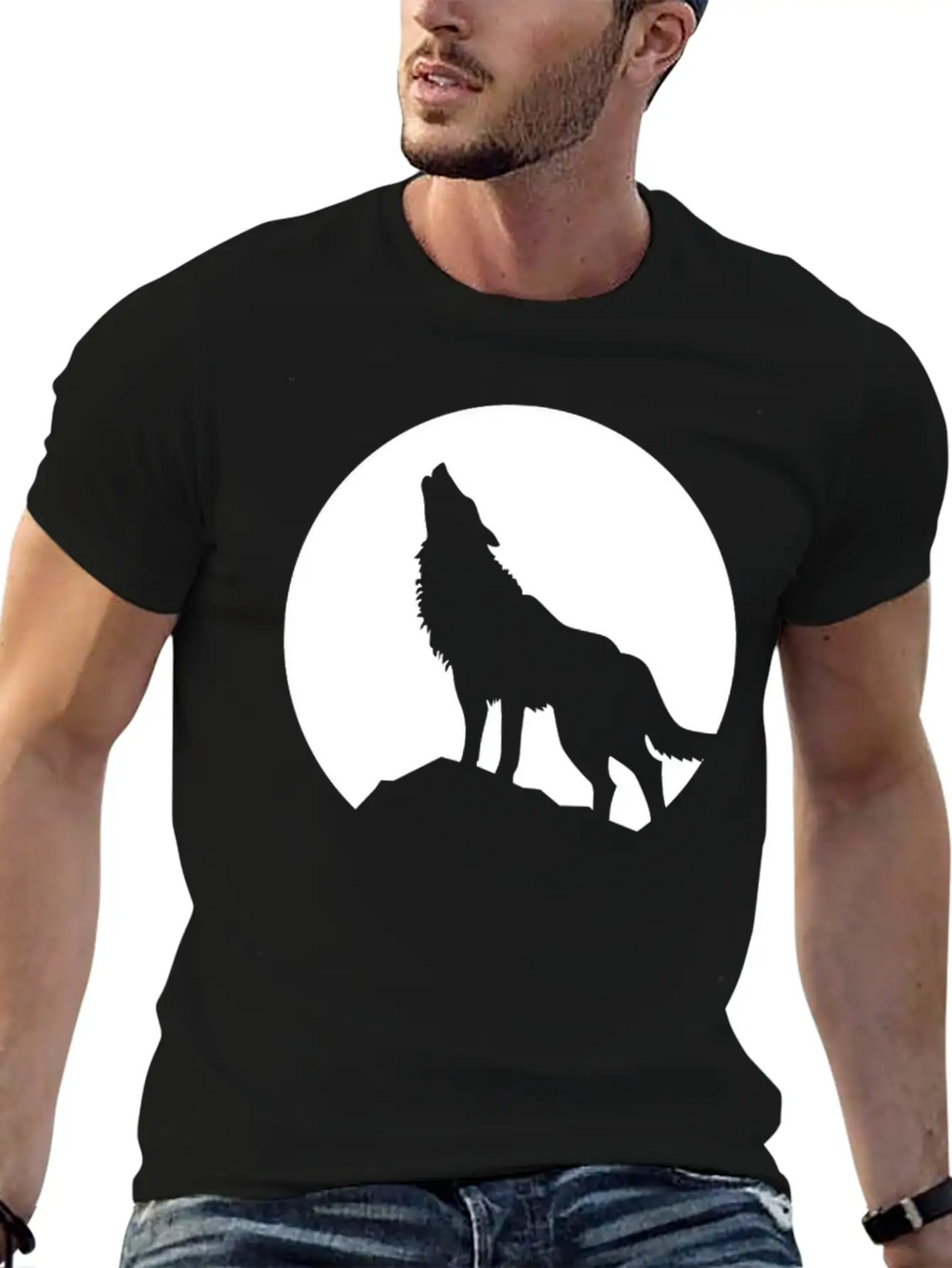 Top Seller Howling Wolf A 168 Unisex Casual T-Shirt – Clean Design For Daily Comfort