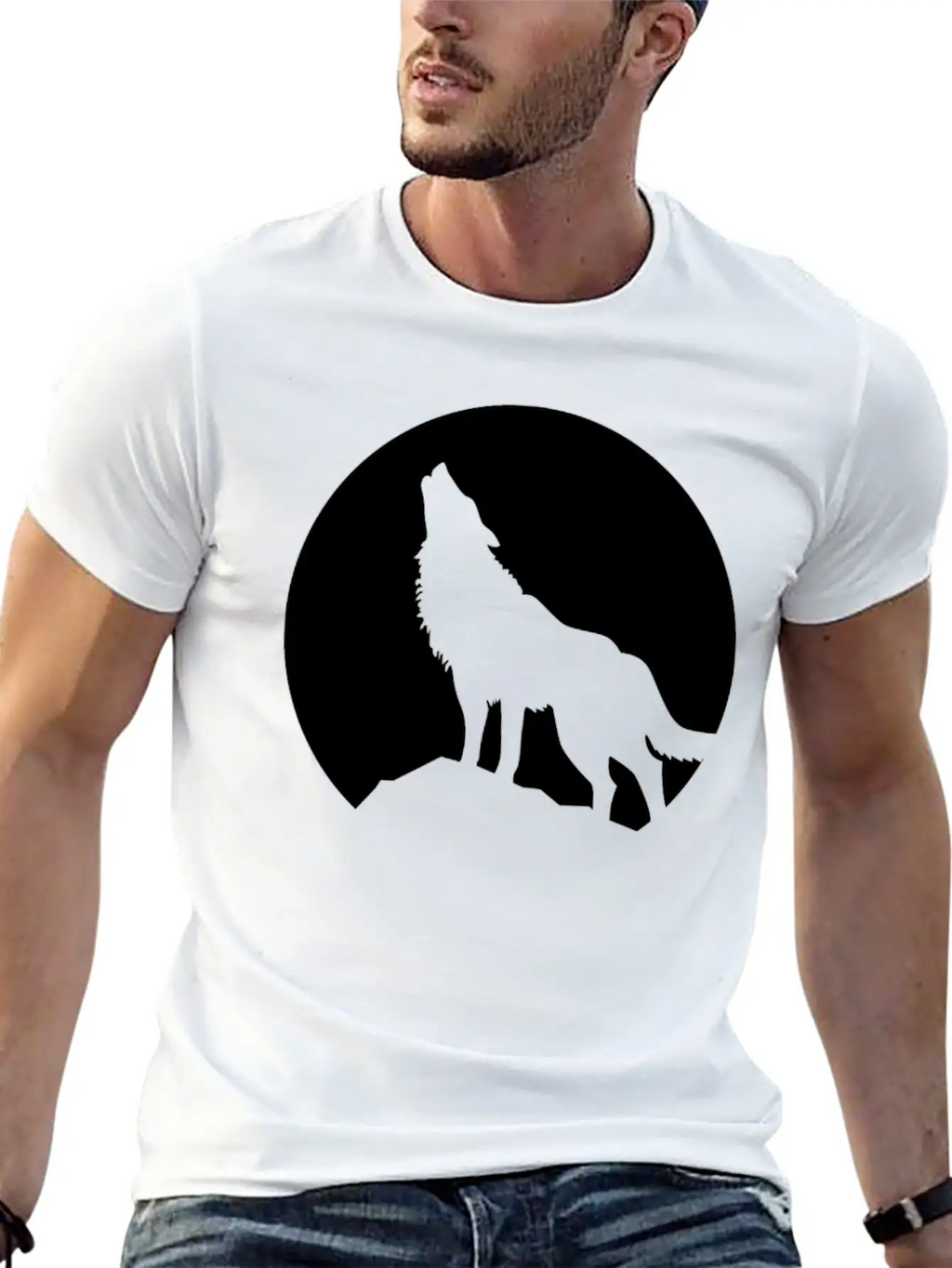 Top Seller Howling Wolf A 168 Unisex Casual T-Shirt – Clean Design For Daily Comfort