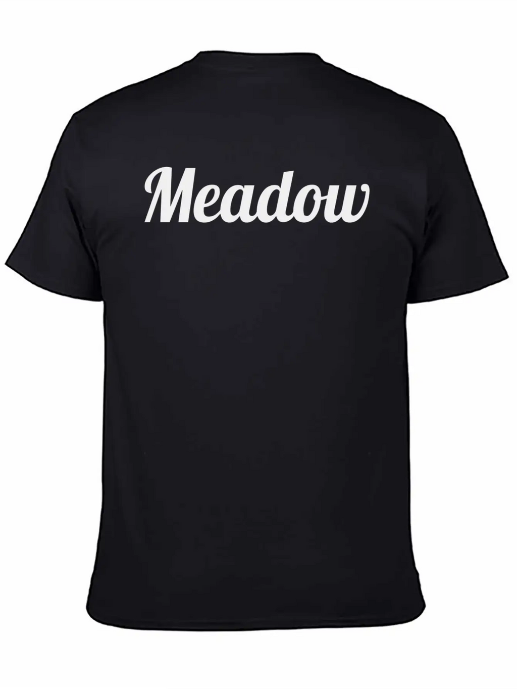 Top That Says The Word Meadow Cute Adults Kids Gra Breathable Soft Cotton T-Shirt – Timeless Casual Look