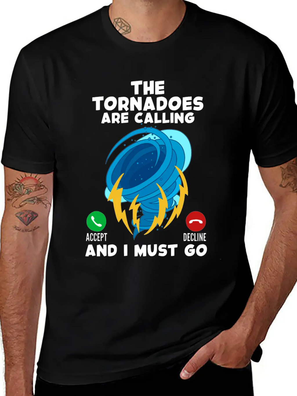 Tornado Unisex Casual T-Shirt – Clean Design For Daily Comfort