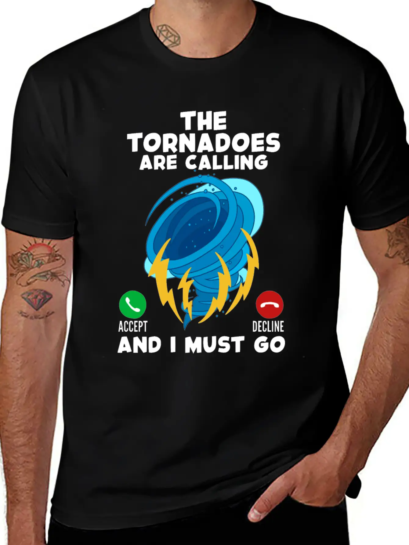 Tornado Unisex Casual T-Shirt – Clean Design For Daily Comfort
