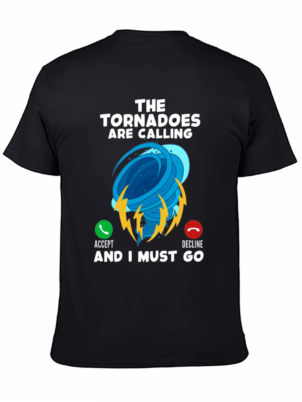 Tornado Unisex Casual T-Shirt – Clean Design For Daily Comfort