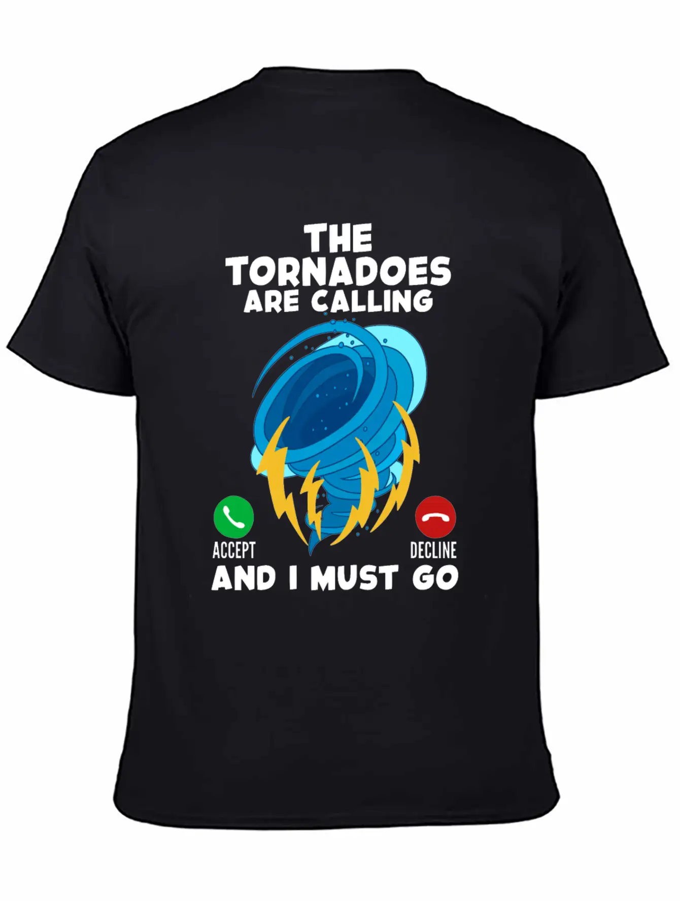 Tornado Unisex Casual T-Shirt – Clean Design For Daily Comfort