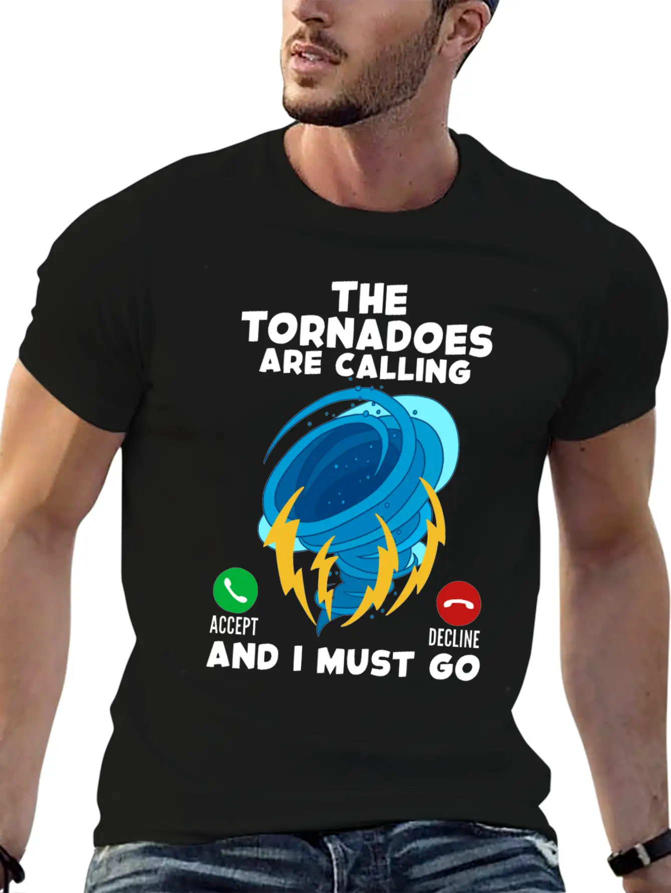 Tornado Unisex Casual T-Shirt – Clean Design For Daily Comfort