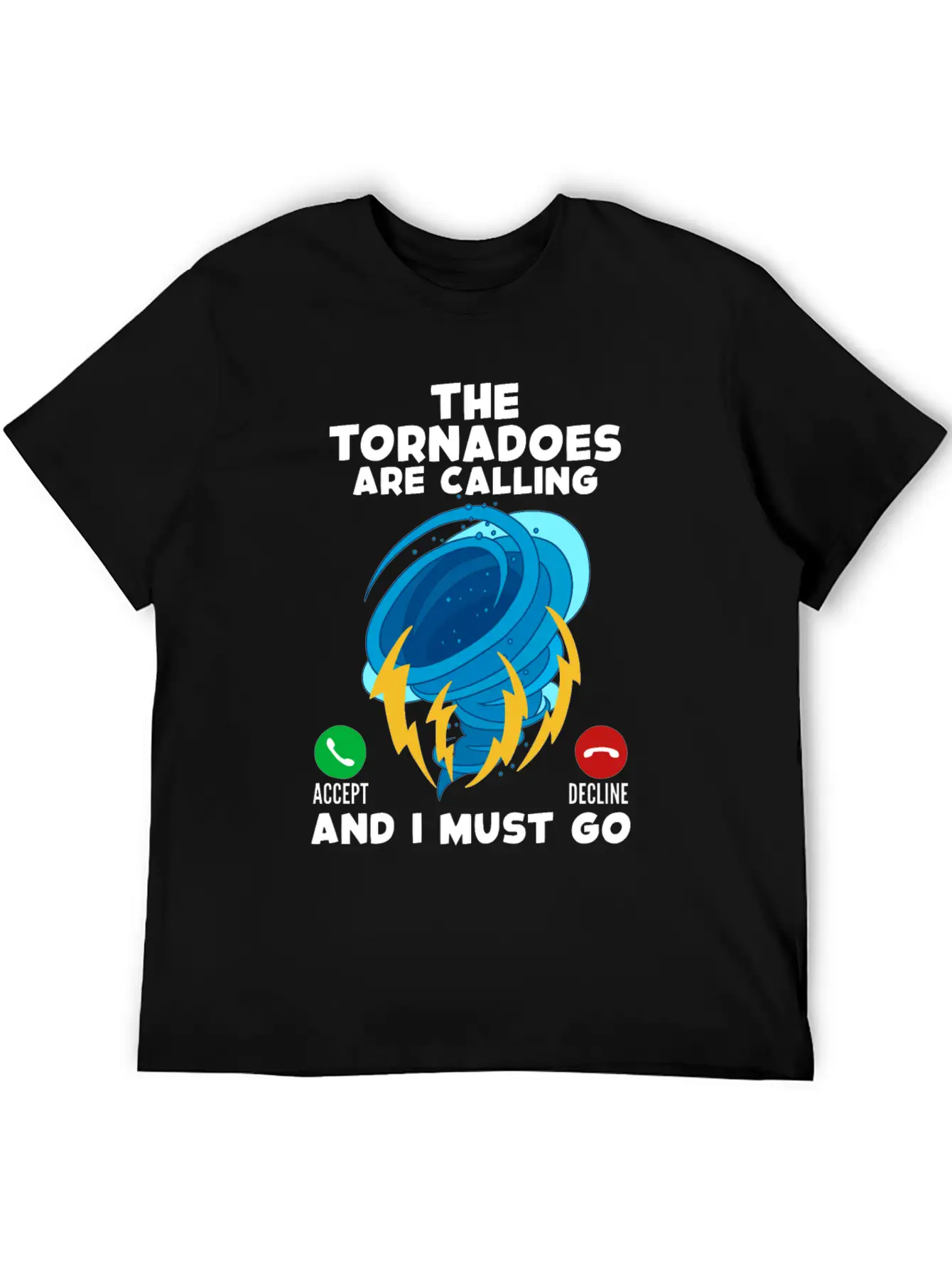 Tornado Unisex Casual T-Shirt – Clean Design For Daily Comfort